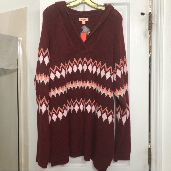 NWT Ladies Hooded Sweater 2X - Picture 1 of 5